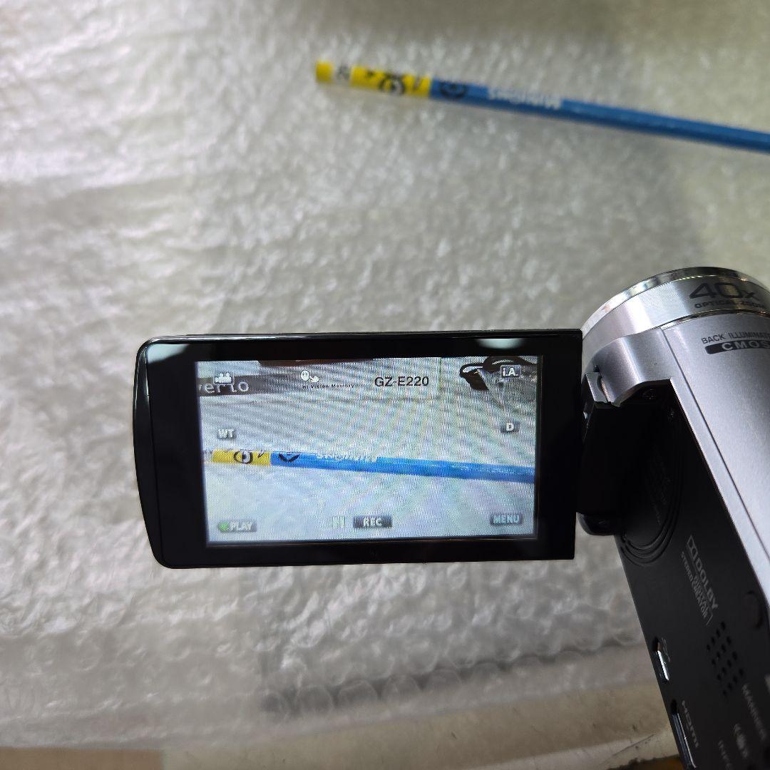 動作品　JVC Everio GZ-E220 ハイビジョン　ビデオカメラ