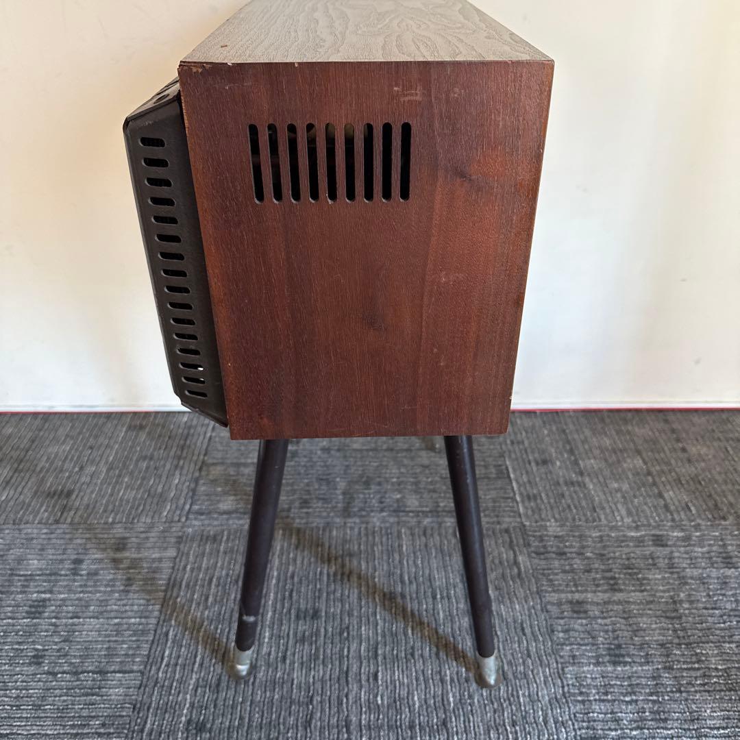 昭和レトロ　真空管　白黒テレビアンテナ付き