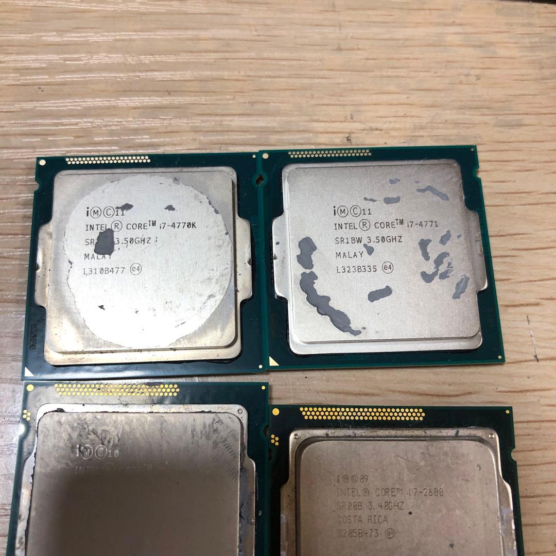 810 Intel Corei7 2世代　3世代　4世代　4個