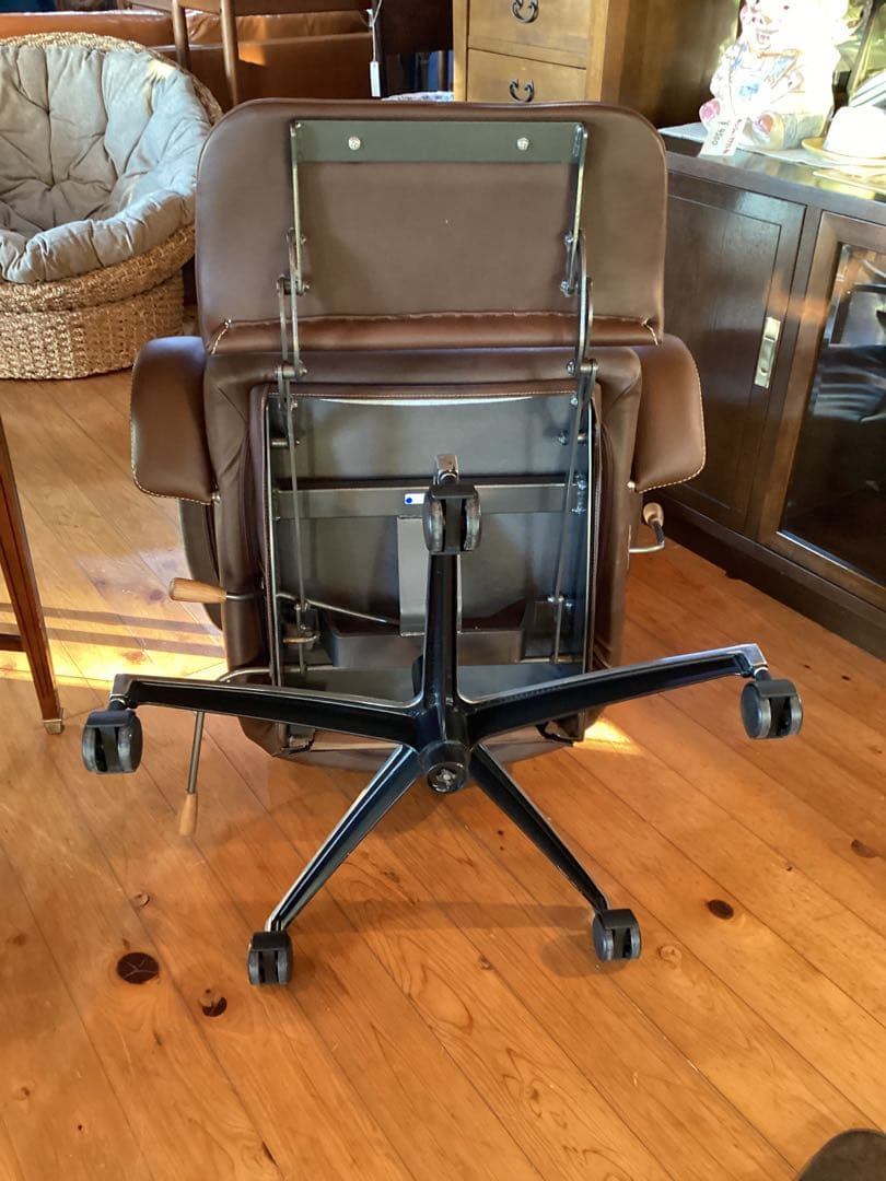 [tao] カリモク　デスクチェア　リクライニングチェア　XU7720