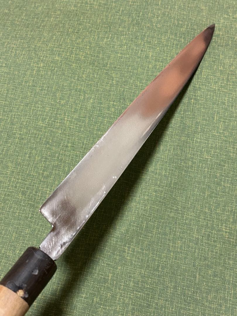 柳刃包丁　祐成　尺　白鋼
