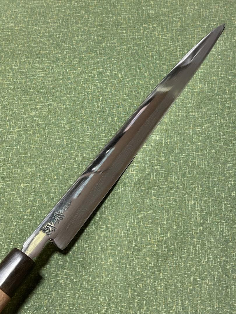 柳刃包丁　祐成　尺　白鋼