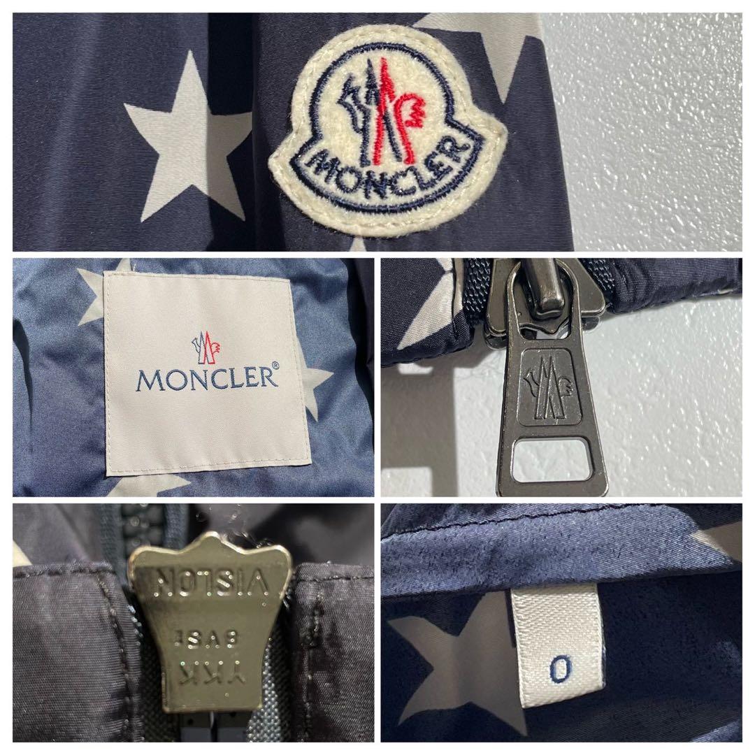 美品★MONCLER★モンクレール ナイロンジャケットCapbreton 星柄
