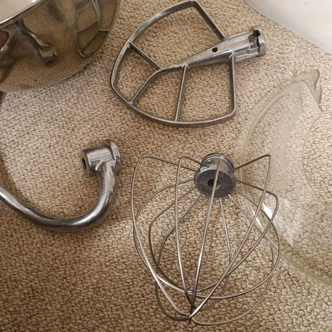 ジャンクKitchenAid Professional 600 ホワイトニーダー