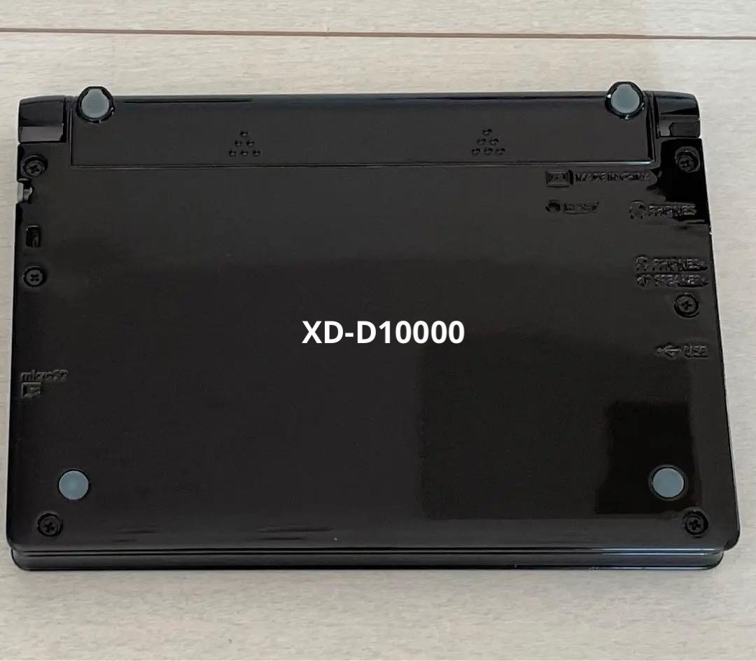 電子辞書EX-wordエクスワード XD-D10000 ボルドー？ CASIO