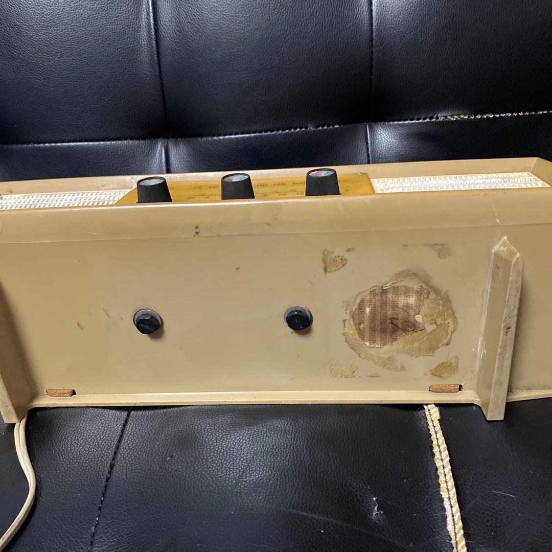 ナショナル ラジオ 昭和レトロ E-330 完動品 当時物