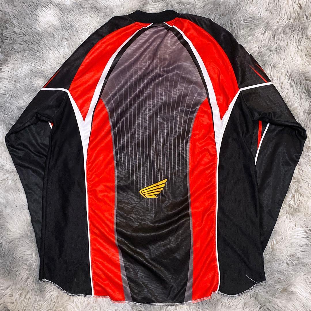 supreme元ネタ HONDA x FOX MOTOレーシングシャツ