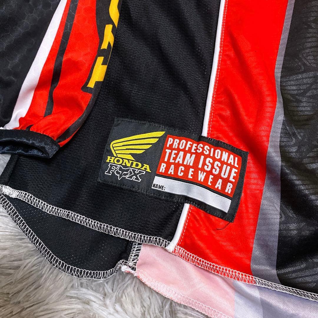 supreme元ネタ HONDA x FOX MOTOレーシングシャツ