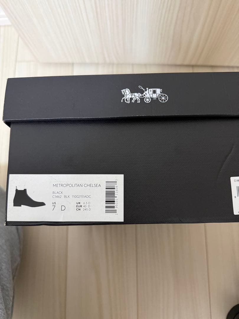 【最終価格】コーチ　メトロポリタンチェルシーブーツ