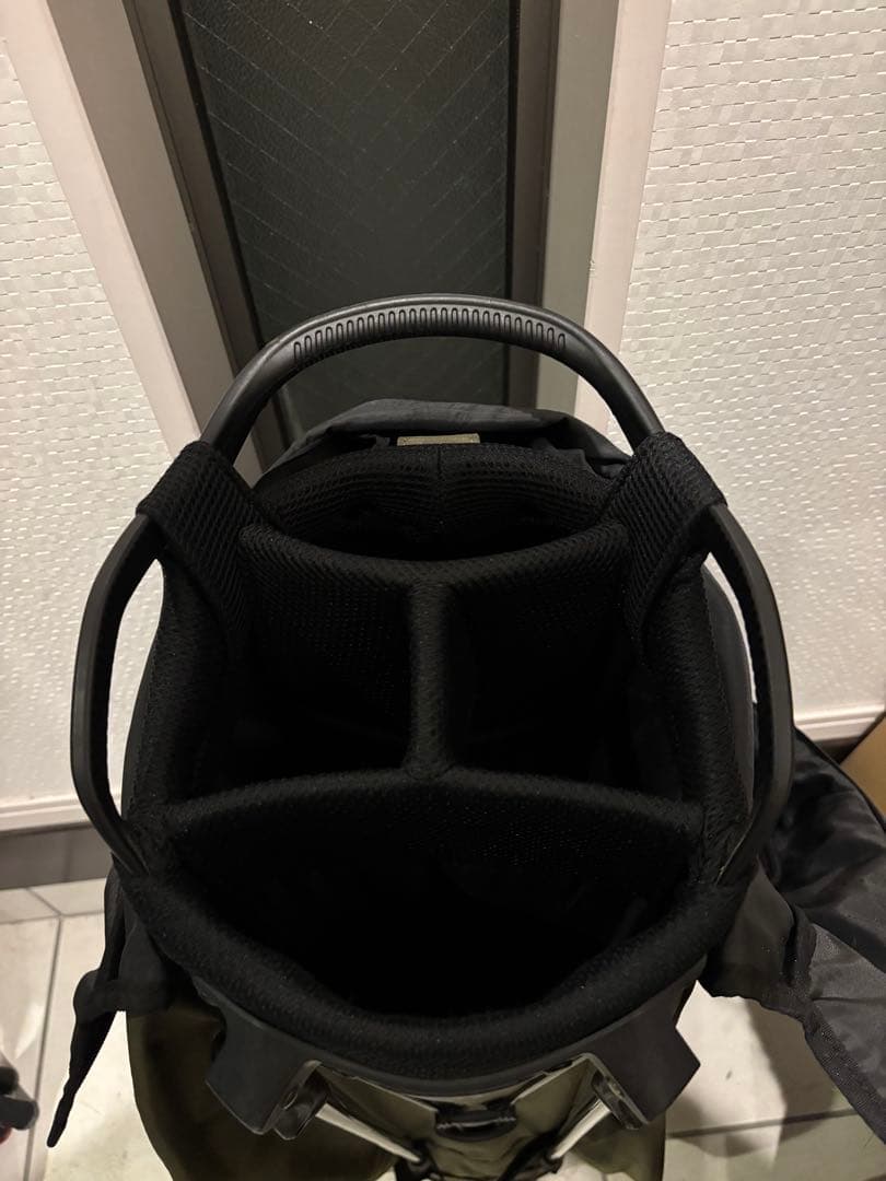 アディダス スタンド式キャディバッグ カーキ