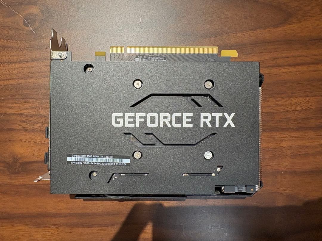 RTX 3060 AERO ITX 12G OC グラフィックボード