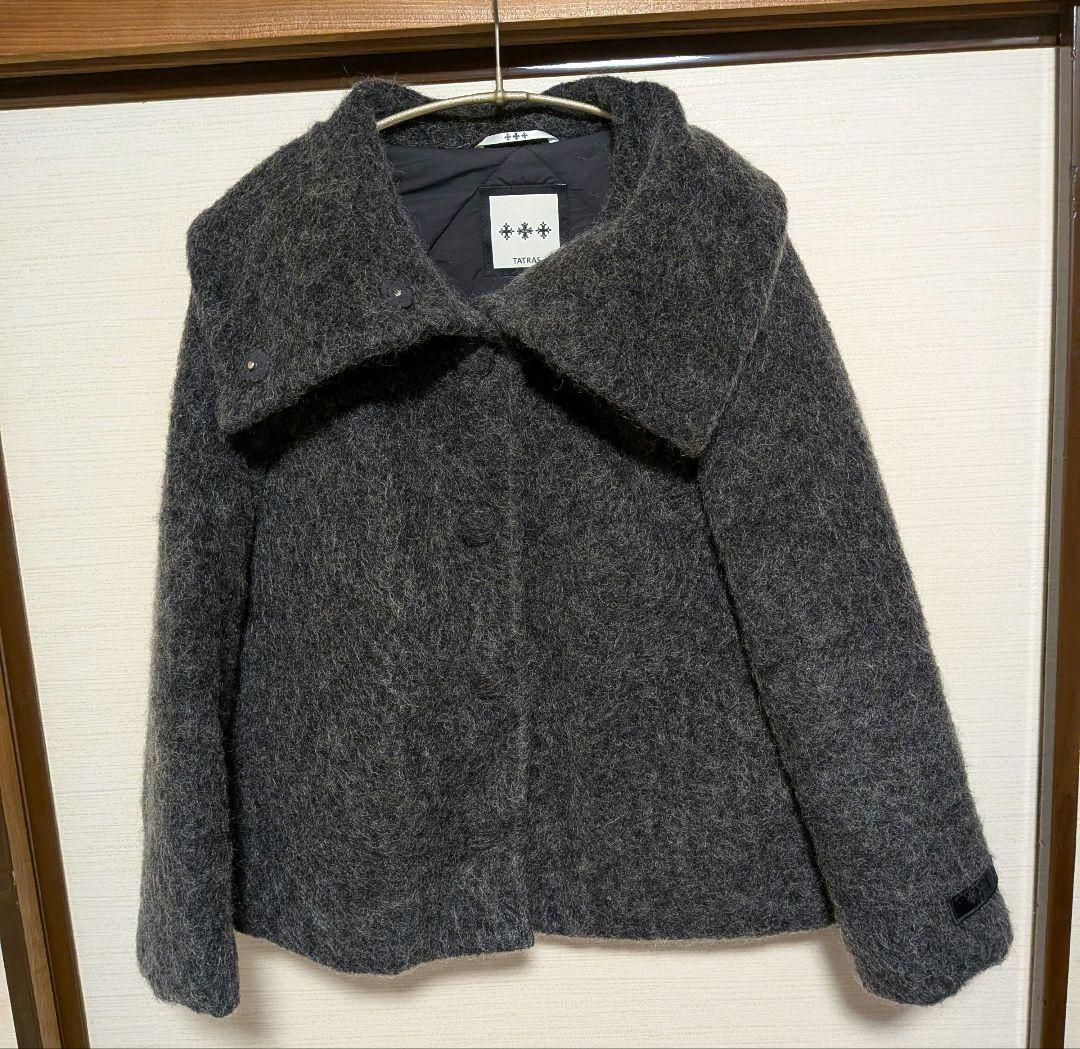 TATRAS タトラス 　GROLA 2way モヘア ショートコート