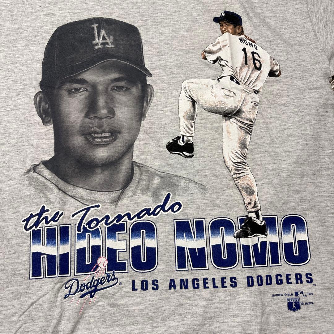 超レア 90s ドジャース野茂英雄 公式MLB Tシャツ ボディ Lサイズ