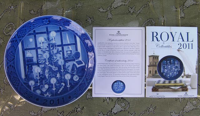 高価格・稀少のロイヤルコペンハーゲン『 2011年』イヤープレート