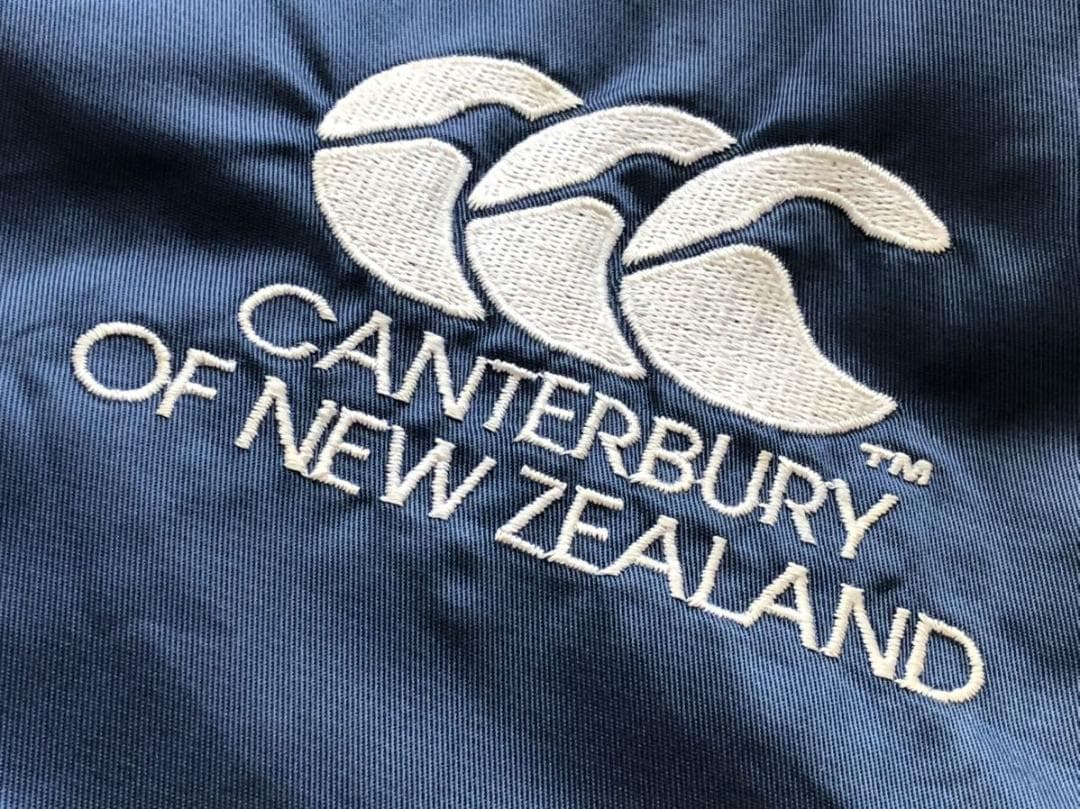 カンタベリー ベンチコート ロングコート もこもこ フリース裏地 ビッグロゴ