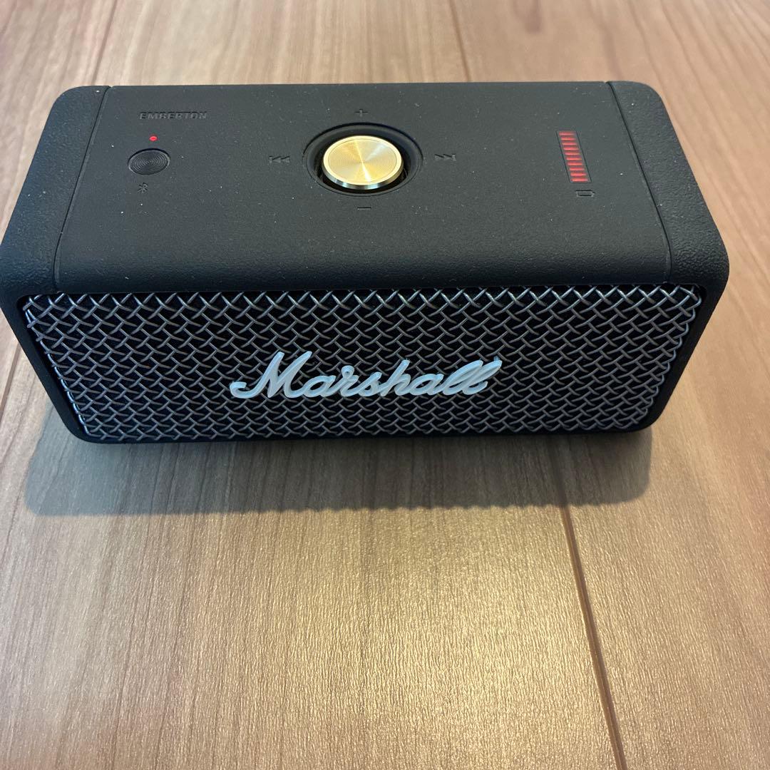 Marshall Bluetoothスピーカー ブラック