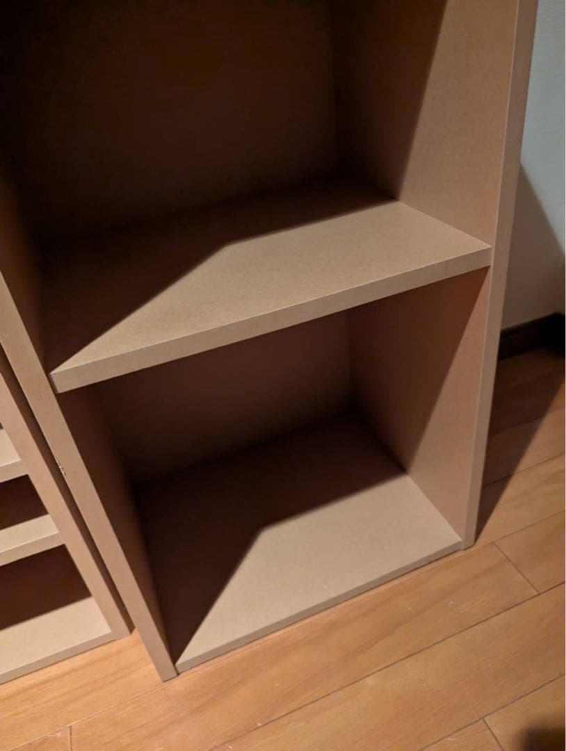 ■送料込■無印良品 パルプボードボックスマルチラックA4 本棚 カラーボックス