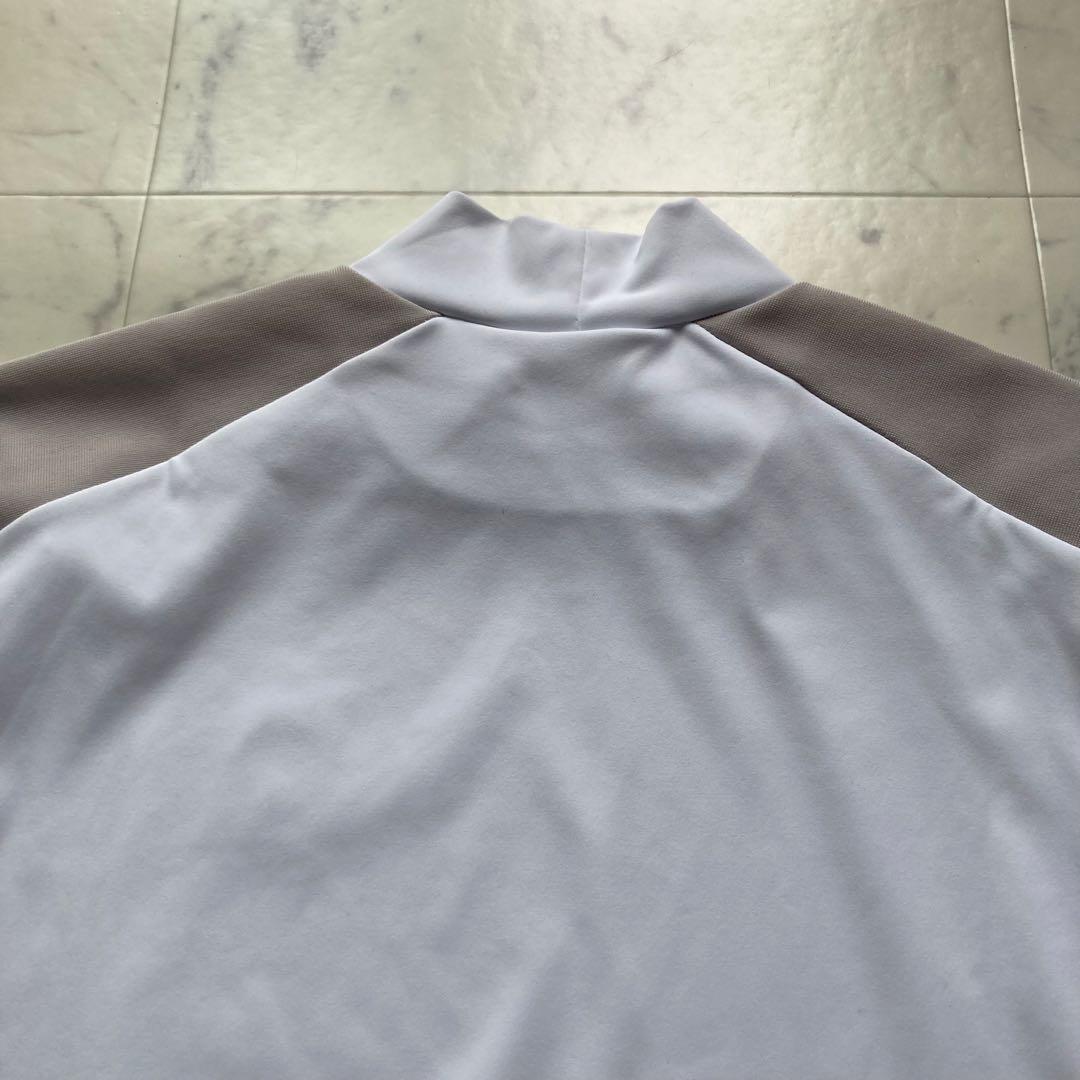 定価28600円【新品】レディース38ランバンスポール モックネックシャツ白