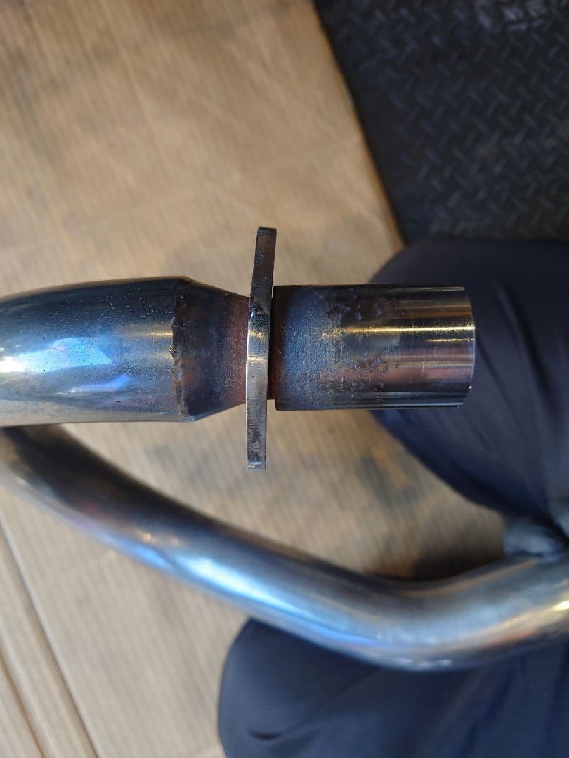 【正月限定！値下げ中】250TR 左出しアップマフラー パープルヘイズ