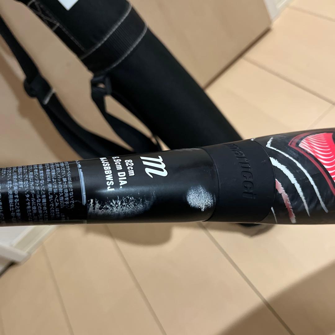 WANI CRUSHER JR SPEED 軟式バット　赤ワニ　82cm