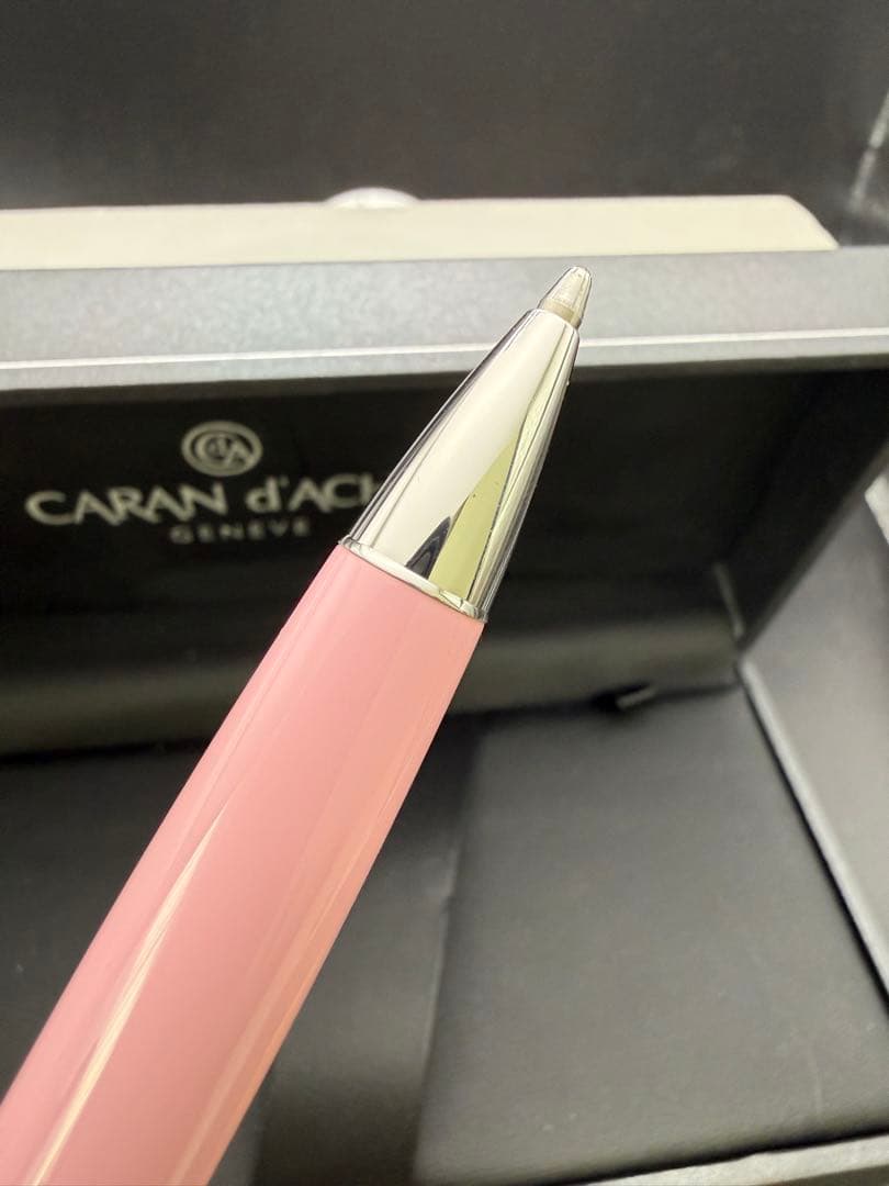 Caran d'Ache ボールペン レマン バイカラーローズ