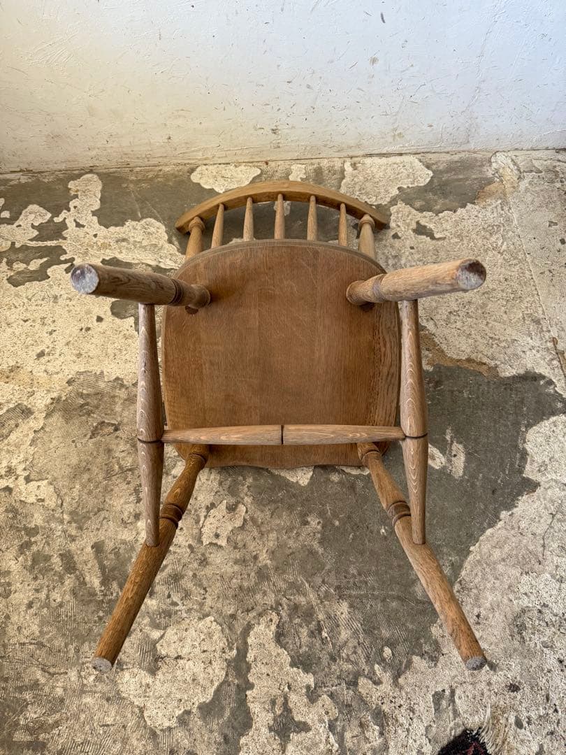 ビンテージ　ダイニングチェア　カフェチェア　剥離加工　no2