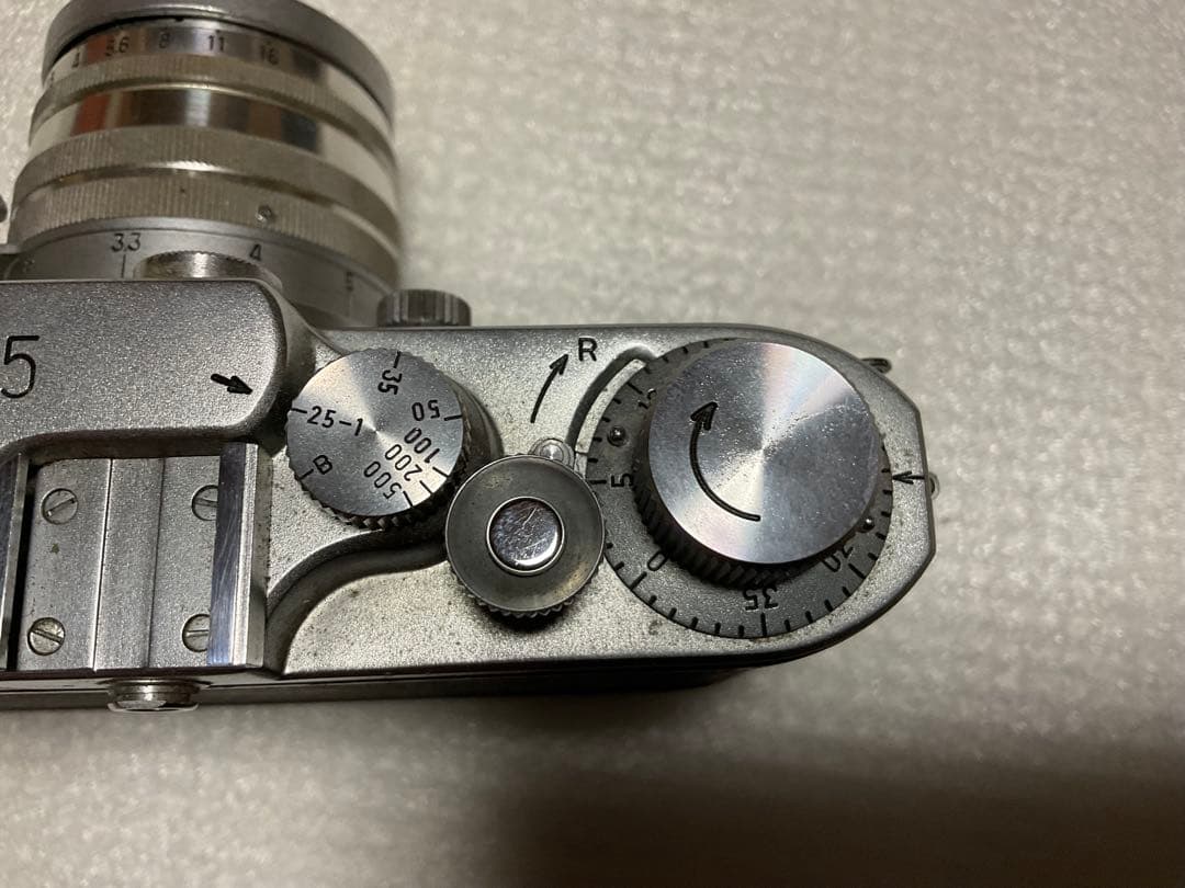 ミノルタ・３５。C.K.S。【昭和レトロフィルム式カメラ　カバア付き】。