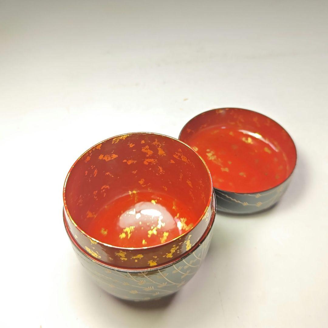 ウ262 棗『熊谷秀穂』『即中斎好　芽張柳蒔絵　大棗　共箱』漆塗　茶道具