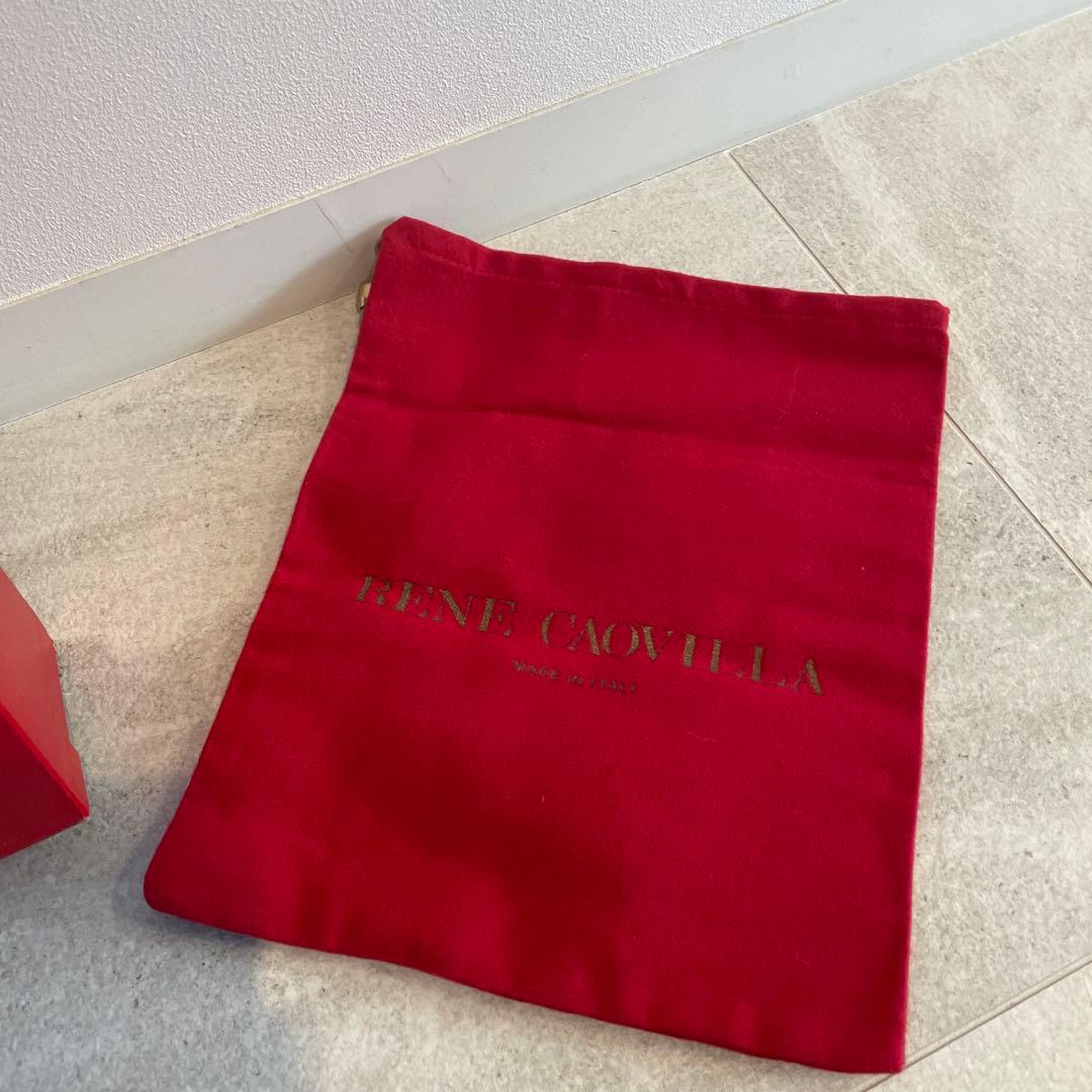 未使用　レネカオヴィラ　Rene Caovilla ミンク ファー ブーツ