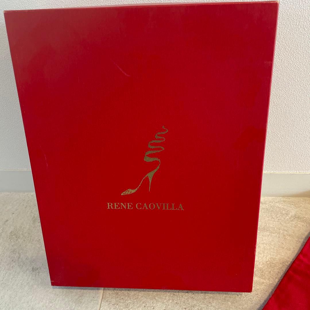 未使用　レネカオヴィラ　Rene Caovilla ミンク ファー ブーツ