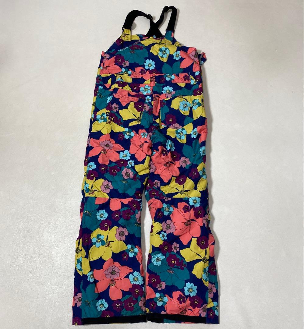 BURTON 花柄 スノーボード ウェア 上下 セット アップ M 140cm