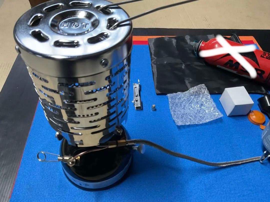 HEIYEマルチ燃料仕様タンク一体式ストーブと追加付属品新品未使用豪華セット