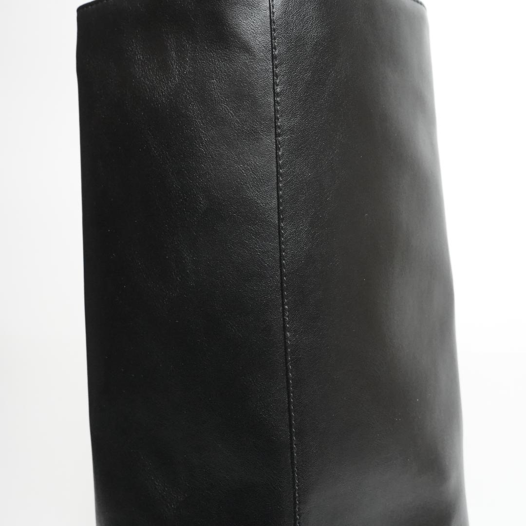 【新品未使用タグ付き】ZARA ザラ ハイヒールゲーターブーツ 23 eu35