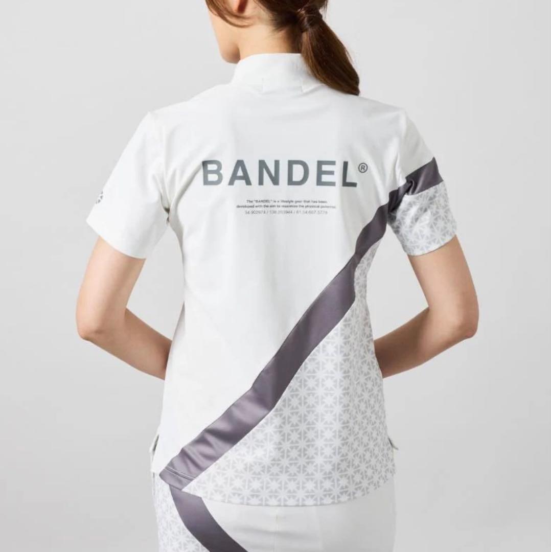 【新品・タグ付き】BANDEL レディース モックネック 白 S