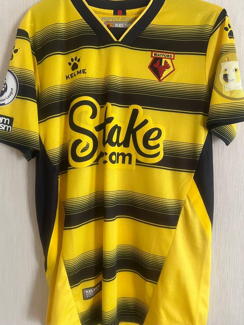 ワトフォード ジョアン　ペドロ　実使用ユニフォーム　サイン入り　チェルシー