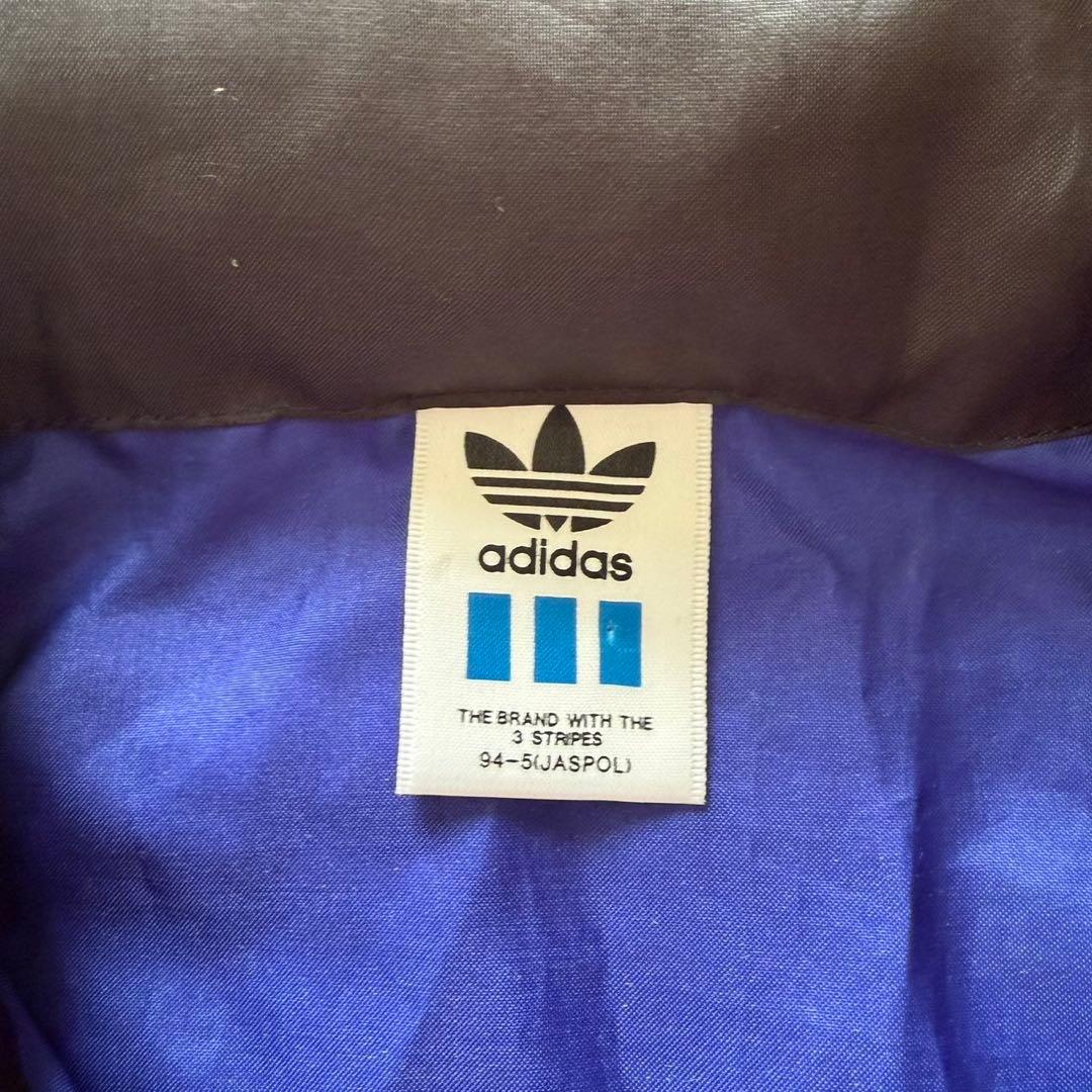 美品 90's adidas アディダス ナイロン 上下セット デサント製 Ｌ