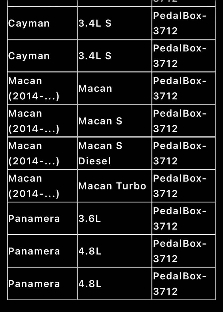 i*p様 ポルシェ　マカン　ターボ　DTE PEDALBOX+ ペダルボックス