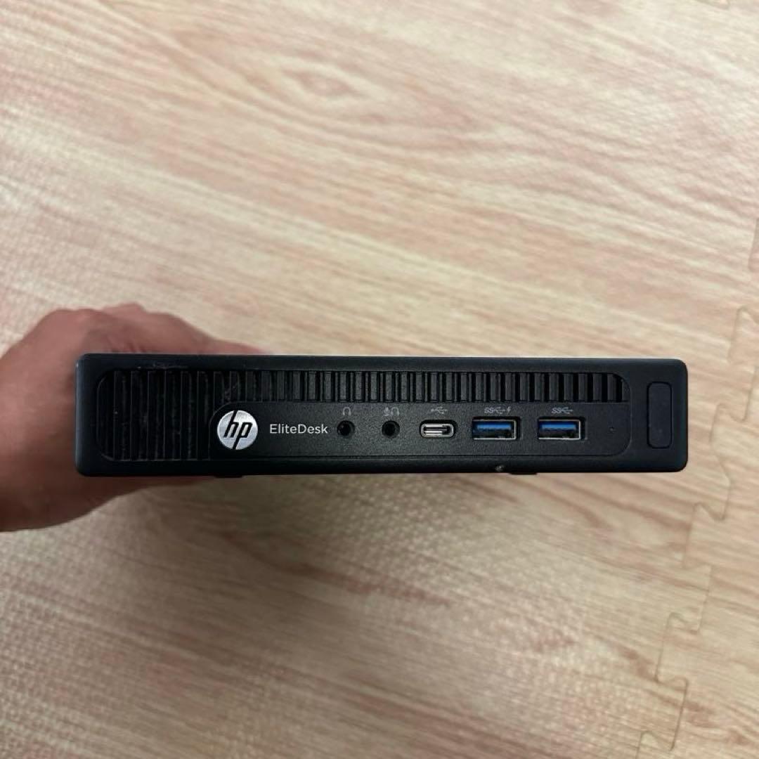 お値下げ　HP EliteDesk 800 DMミニPC Win 10