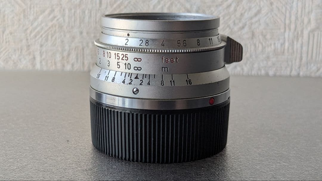 Leica summicron ズミクロン 35mm (8枚玉) ドイツ