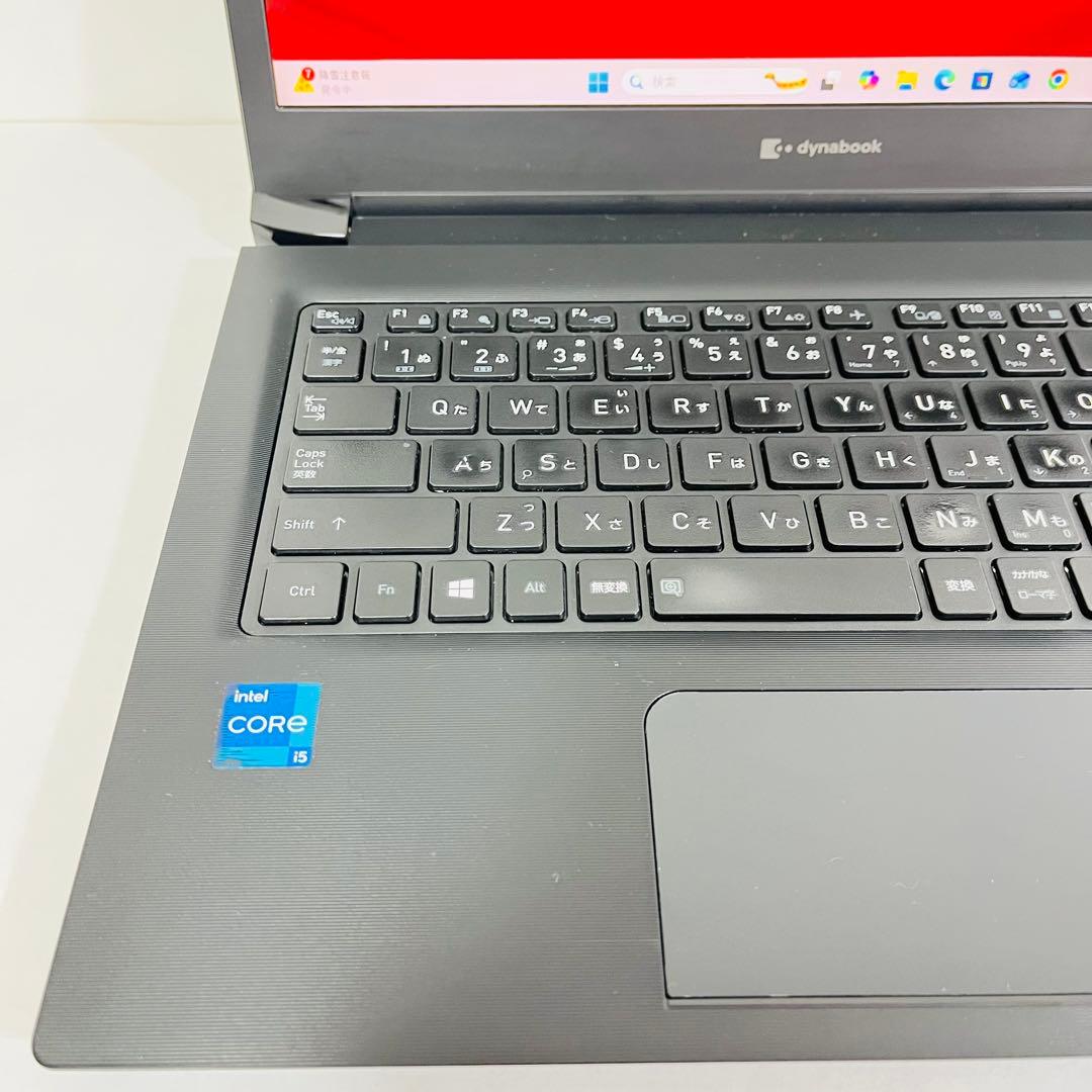11世代 東芝 dynabook Core i5 ノートパソコン ssd256