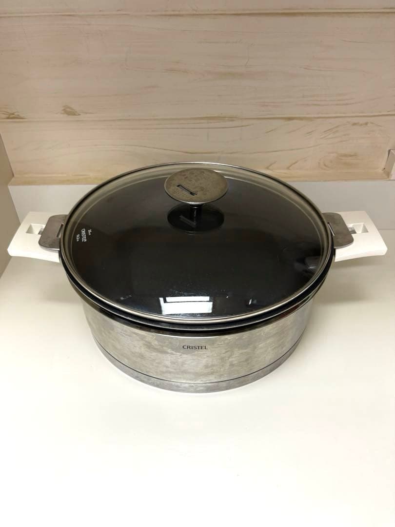 ガ*ュ様 CRISTEL 浅鍋 26cm フライパンセット