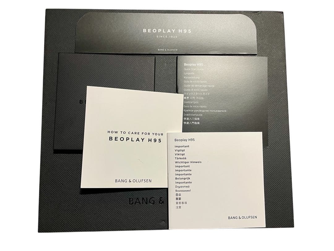 【MOW様・専用】Beoplay H95 ブラック・ヘッドホン