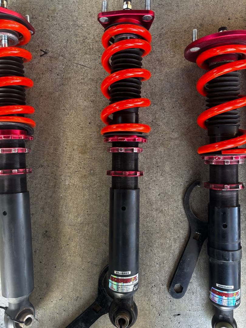 ブリッツ　21クラウン車高調　AWS210車高調　MAQsバネ