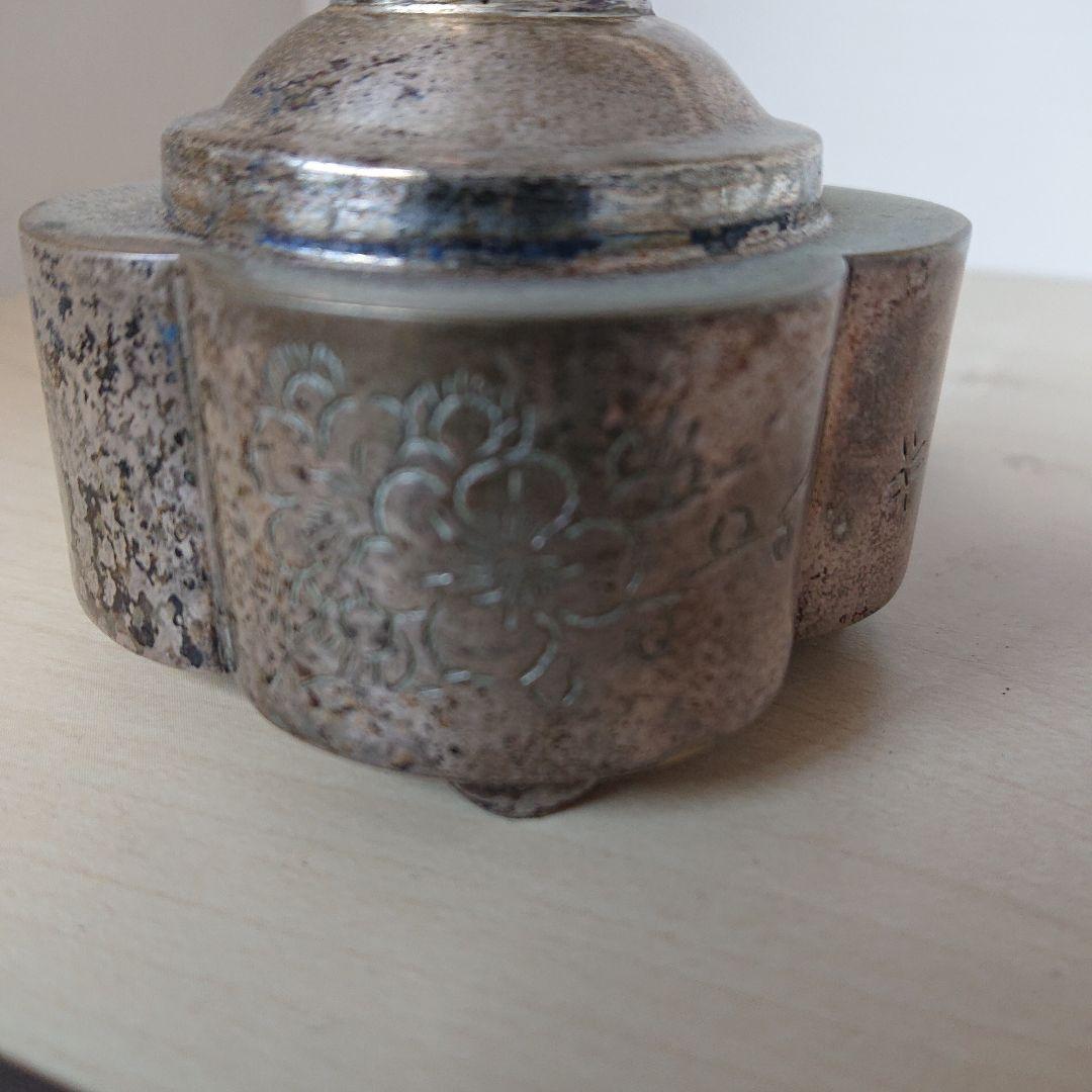 オイルランプ　灯油ランプ　フランスアンティーク