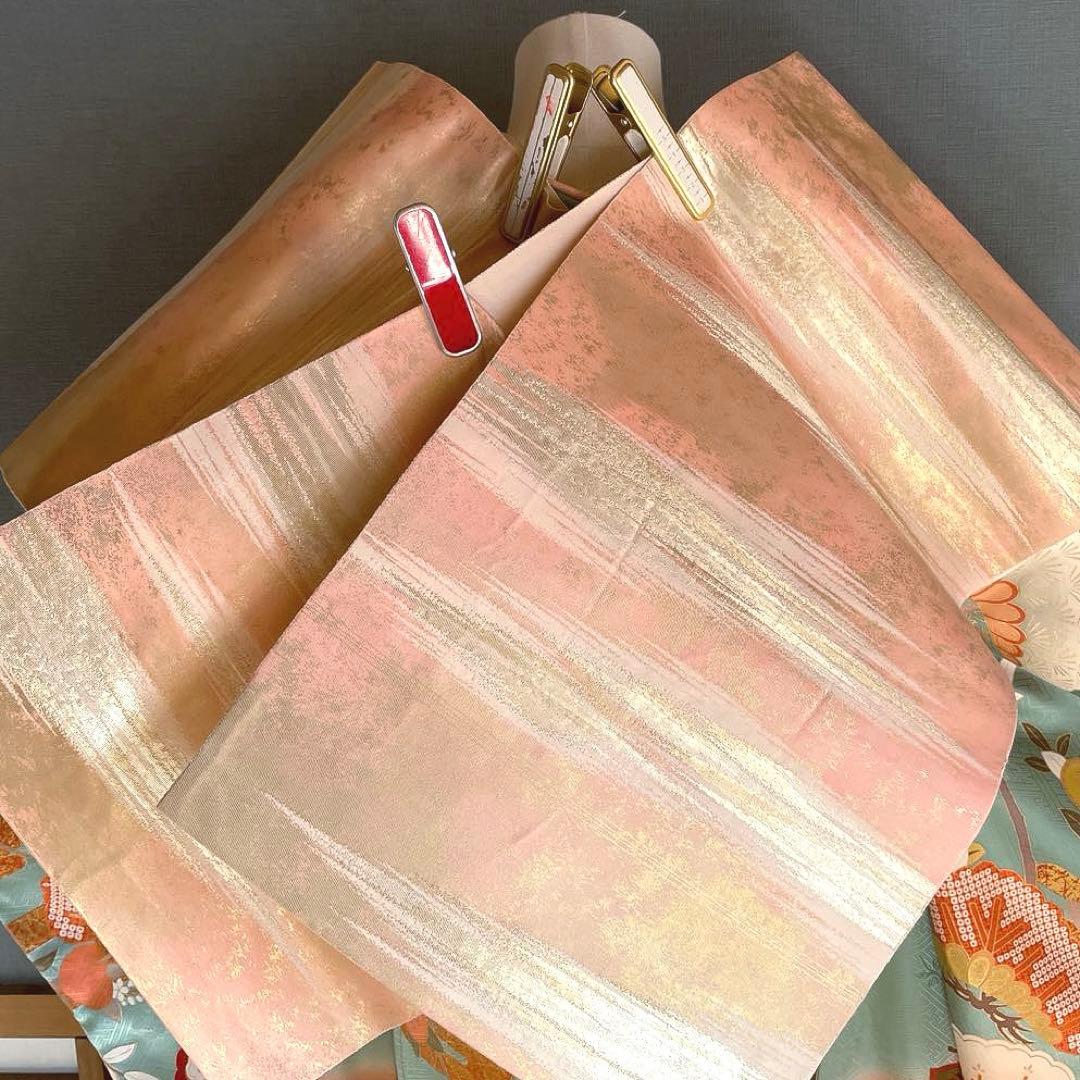 振袖フルセット　高身長　手描き友禅　成人式振袖　振袖　裄丈70 ➕サイズ