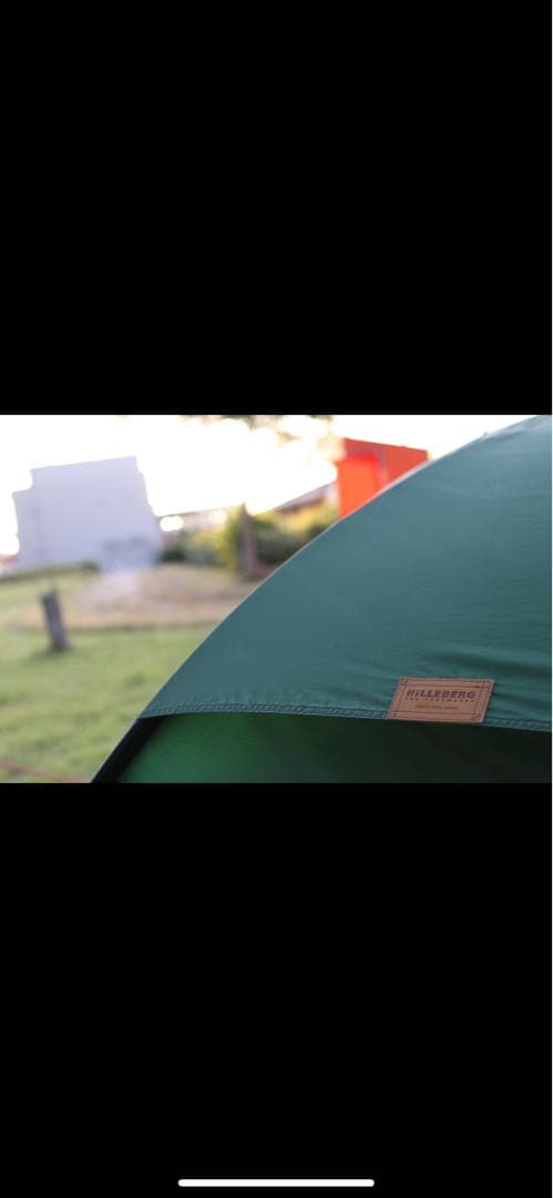 超希少　ヒルバーグ　スタイカ　ビンテージ　皮タグ　旧グリーン　hilleberg