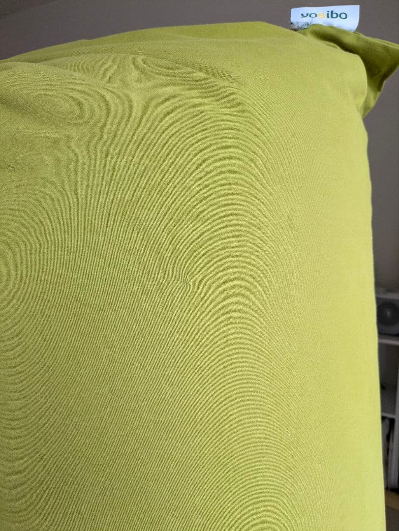 【引き取り優先】yogibo max ビーズクッション マックス ライムグリーン