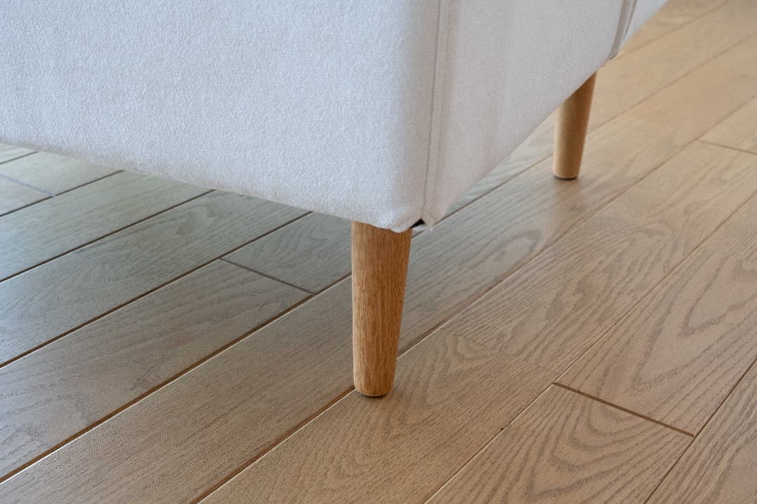 【送料込】高野木工　レオソファ 1人掛け （アイボリー）