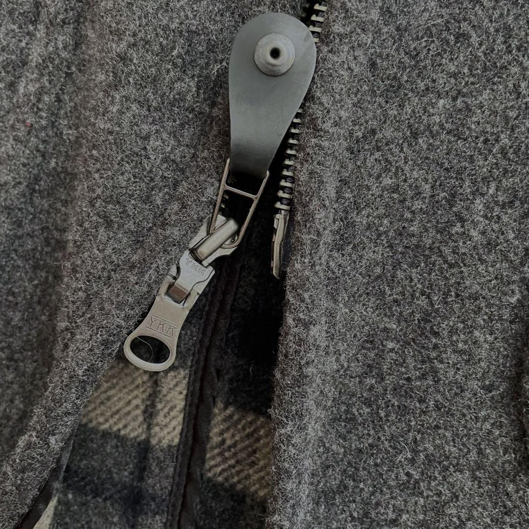 【美品】EddieBauerエディ-バウア- 90s フード付き ウール コート