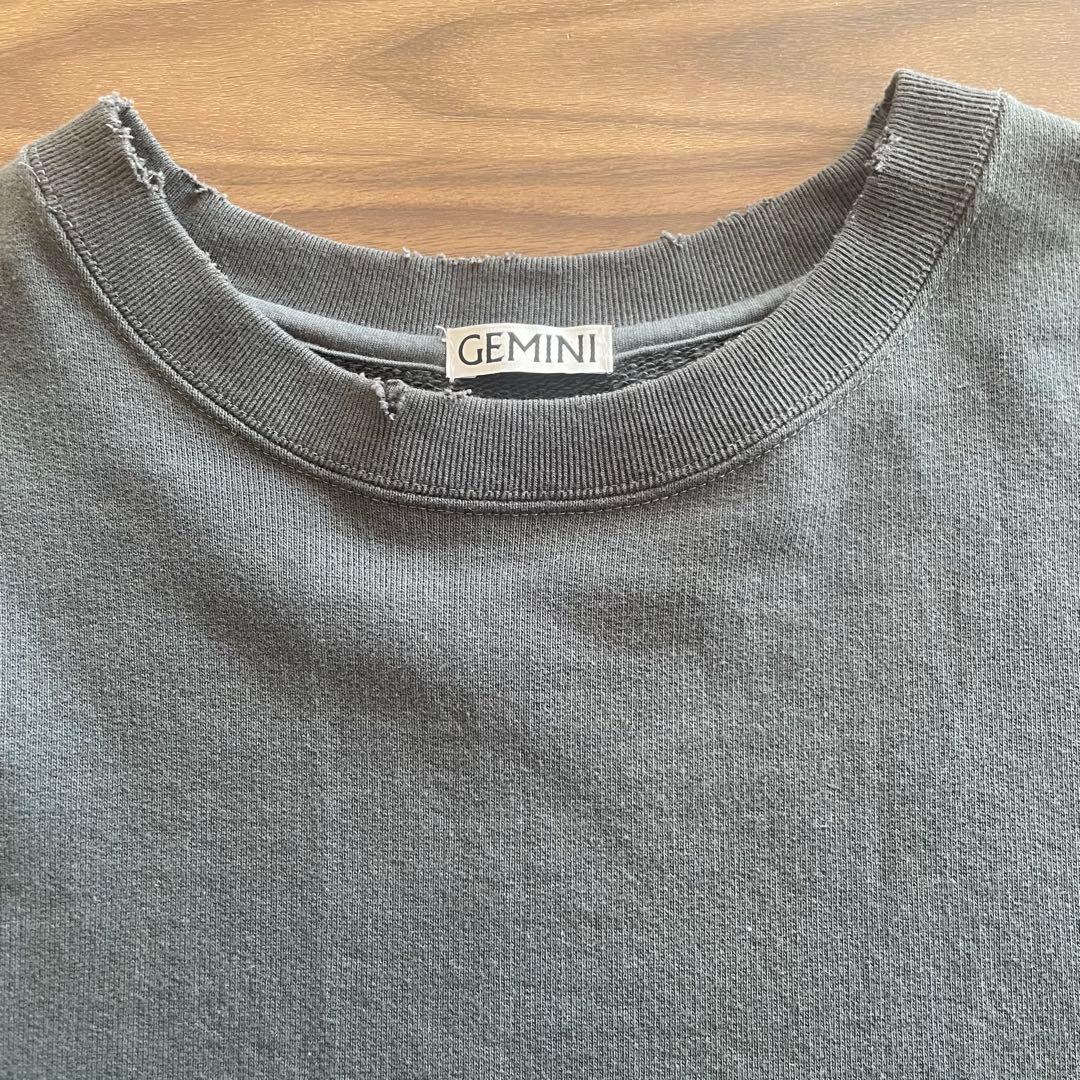 ウィムガゼット【GEMINI】オーバーバックプリントスウェット